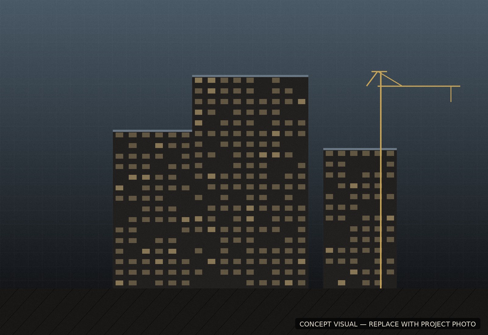 Concept visual — Riverside Corporate Plaza, Central Business District, Abuja